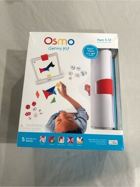 Osmo Genius starter Kit 
Educational Game Set - White & Red